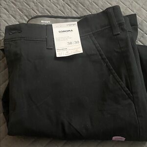 Sonoma Men's Black Chinos